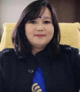 Zeeta Lepcha, Principal of LFIS, Khalishpur Mau
