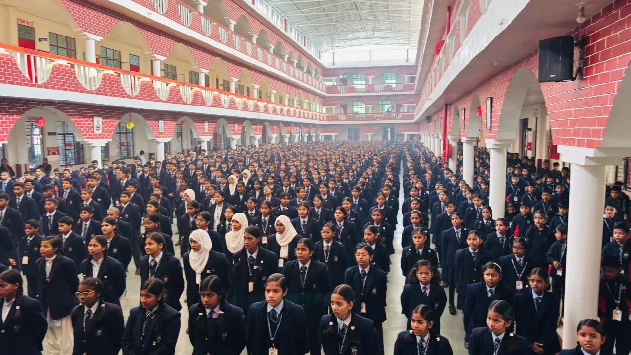 Students in classroom